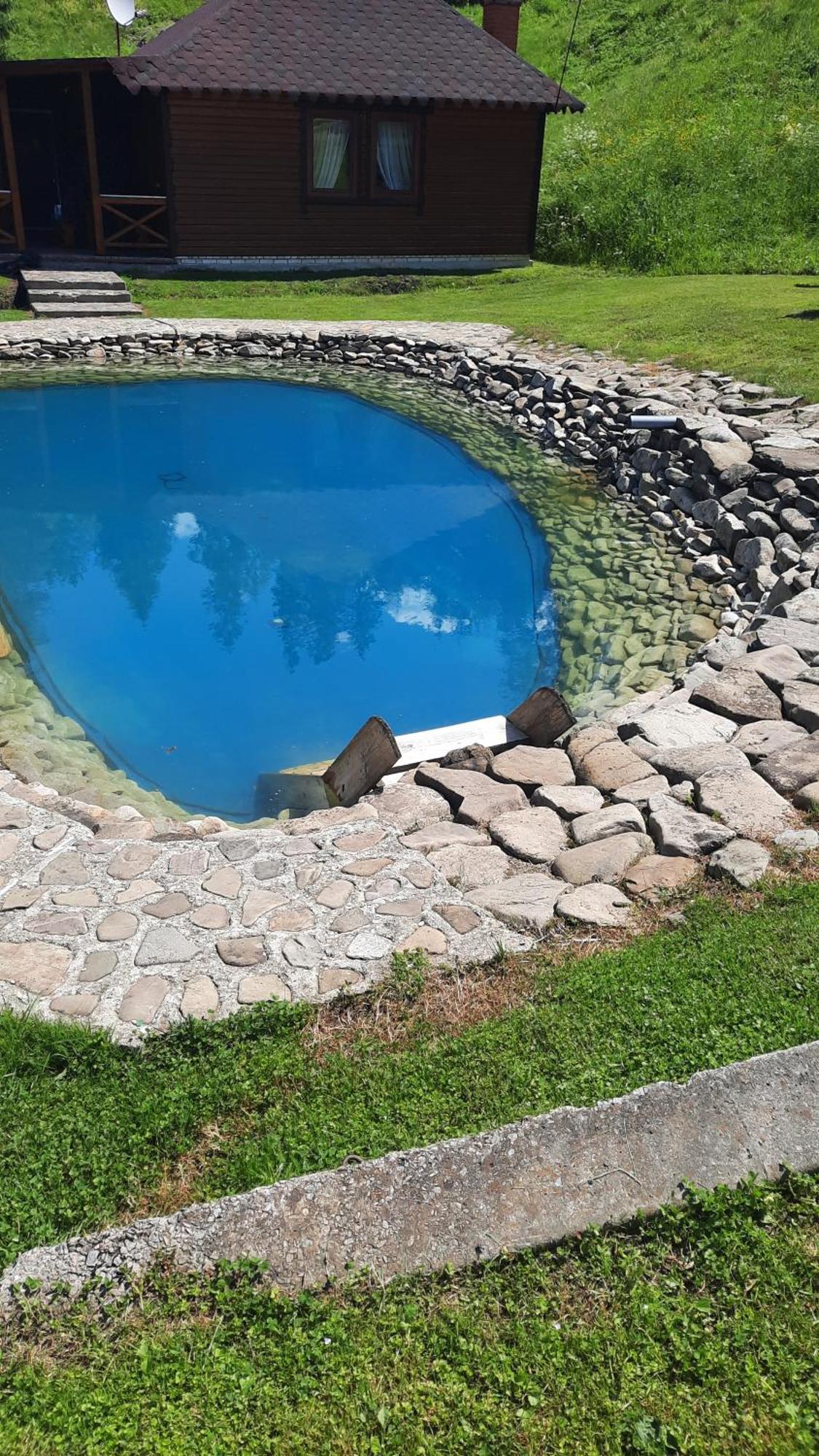Отель Lisoviy Zatyshok, Z Vidkrutum Litnim Baseynom Славское Экстерьер фото